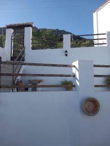 En balkon eller terrasse på EL RINCON DEL ROMERAL
