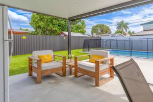 Πισίνα στο ή κοντά στο Havana Blue/Pool+Heater/Hard Rock/Gazebo/BBQ