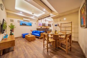 Posezení v ubytování Anglia Villa - 2 bedroom