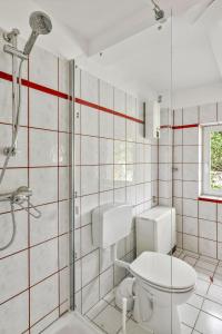 Ванная комната в „Landidylle Niederlausitz“ – Gemütliches Feriendomizil zwischen Natur und Kultur