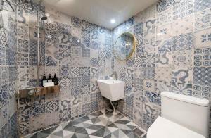 Ένα μπάνιο στο Gwanganli Calm Rest Hotel