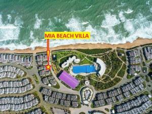 Ett flygfoto av MIA Beach Villa - Oceanami Resort Long Hai Vung Tau
