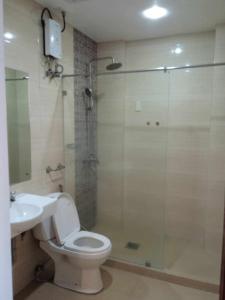 Koupelna v ubytování D' Loft Iligan