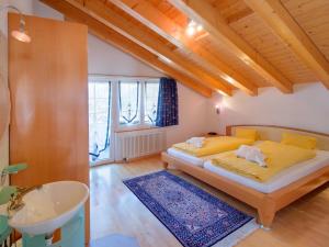 Postel nebo postele na pokoji v ubytování Apartments Aura