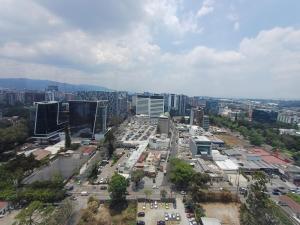 an aerial view of a city with buildings at 804 Loft Estilo Industrial NY in Guatemala