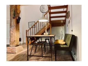 Χώρος καθιστικού στο Holiday apartment Nordnest