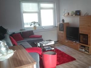 Televisyen dan/atau pusat hiburan di Martina Heydecke Comfortable holiday residence