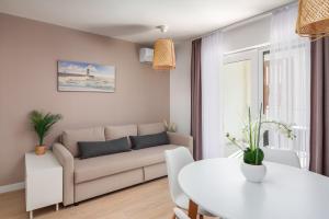 Posezení v ubytování Kovač Family Suites
