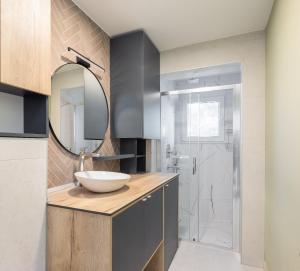 Koupelna v ubytování Kovač Family Suites