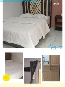 Katil atau katil-katil dalam bilik di DK CAFE & INN