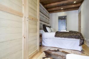 Posteľ alebo postele v izbe v ubytovaní Luderna - Apartamento Val de Ruda A19 de Saumet