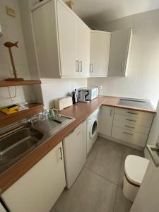 Kuchyň nebo kuchyňský kout v ubytování Apartamento espacioso y ubicación de 10 en centro