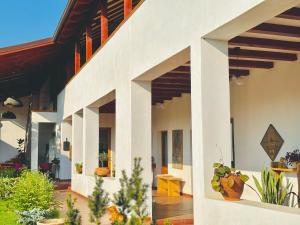 Budova, kde se bed and breakfast nachází