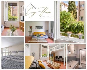a collage of photos of a apartment at Studio - Coeur d'Aix en Provence - Calme - Sans Vis-à-vis in Aix-en-Provence