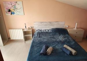 Postel nebo postele na pokoji v ubytování CASA ESLORA 26