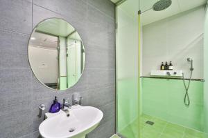 Koupelna v ubytování Seomyeon IB Hotel