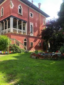 Zahrada ubytování Casa Lovisoni