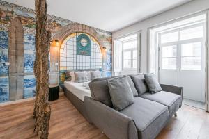 Ruang duduk di GuestReady - Nature-themed Studio