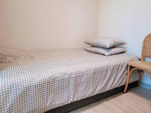 Uma cama ou camas num quarto em Emotion-고층뷰, 3룸, 화2 신축, 건조기, 세탁기, 이마트2분, 별내역3분, 출장 및 장기숙박 추천