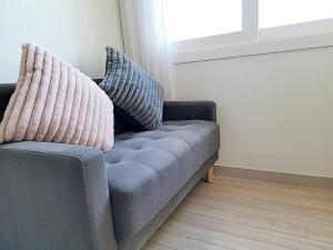 Uma área de estar em Emotion-고층뷰, 3룸, 화2 신축, 건조기, 세탁기, 이마트2분, 별내역3분, 출장 및 장기숙박 추천