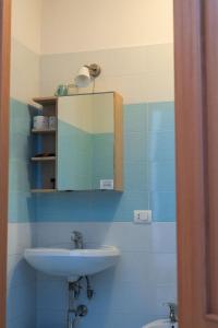 Koupelna v ubytování B&B Longobardi