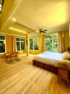 Voodi või voodid majutusasutuse BAMBOO OASIS toas