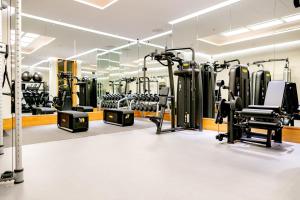Fitness centrum a/nebo fitness zařízení v ubytování The Connaught, Maybourne