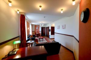 Posezení v ubytování Campus Hotel