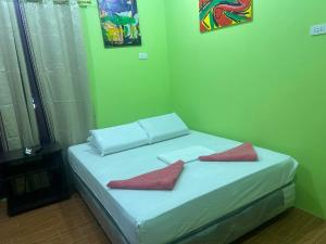 Voodi või voodid majutusasutuse Sascha's Place Oslob toas