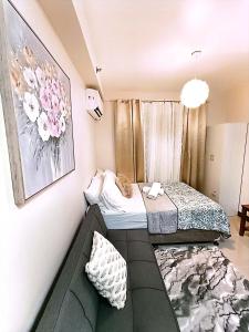 Posezení v ubytování Condo in Lapu-Lapu wd 3 Pools free wifi&Netflix