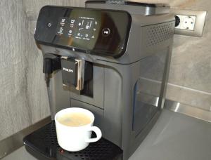 Kaffe- og tefaciliteter på Apartament Mirage by Alz