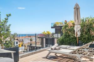 Μπαλκόνι ή βεράντα στο Terrace, Grill & Infinity Pool at Savoy Insular