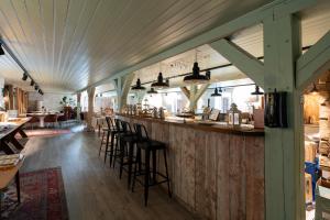 Restaurace v ubytování Grønset Skysstasjon