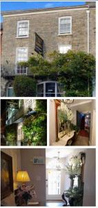 a collage of photos of a building with a window at The Casterbridge in Dorchester