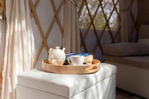 Istumisnurk majutusasutuses L.stile Glamping