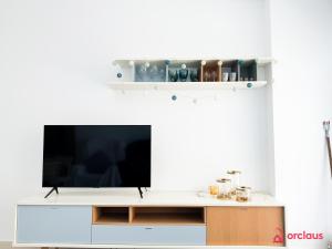 TV a/nebo společenská místnost v ubytování Sol y Mar