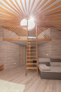 Voodi või voodid majutusasutuse L.stile Glamping toas