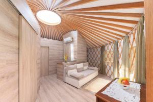 Istumisnurk majutusasutuses L.stile Glamping