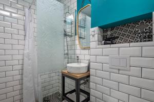 Ett badrum på Apartment Jelena - Happy Rentals