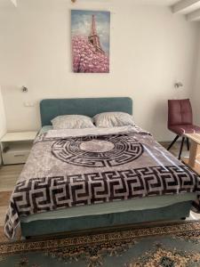 Tempat tidur dalam kamar di Exclusive apartments Visoko 2022