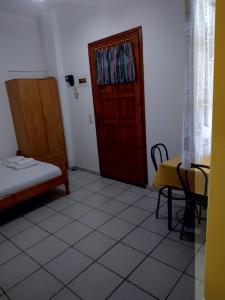 Кровать или кровати в номере The Mesaktis River Rooms 1