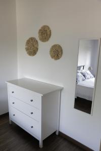 Postel nebo postele na pokoji v ubytování B&B Valleluna