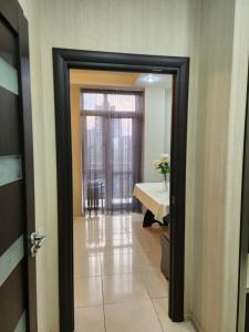 Ένα ή περισσότερα κρεβάτια σε δωμάτιο στο Apartment KG