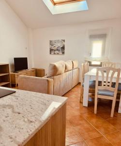 Posezení v ubytování Apartamentos Rurales Flor de la Alcarria