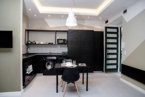 Kuchyňa alebo kuchynka v ubytovaní Cute, new and stylish apartment in the center