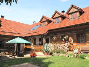 Vonkajšia záhrada v ubytovaní Holiday Home Růžovka by Interhome