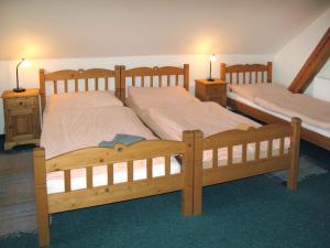Posteľ alebo postele v izbe v ubytovaní Holiday Home Růžovka by Interhome