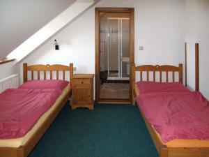Posteľ alebo postele v izbe v ubytovaní Holiday Home Růžovka by Interhome