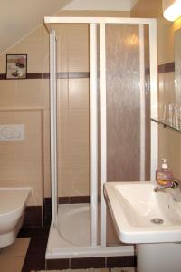 Kúpeľňa v ubytovaní Holiday Home Růžovka by Interhome