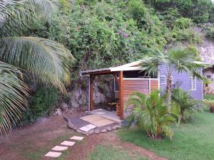 A garden outside ZimZim